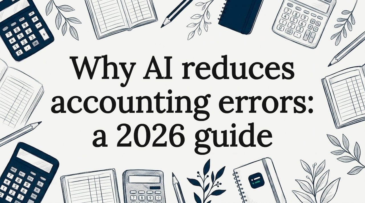 Why AI reduces accounting errors: a 2026 guide