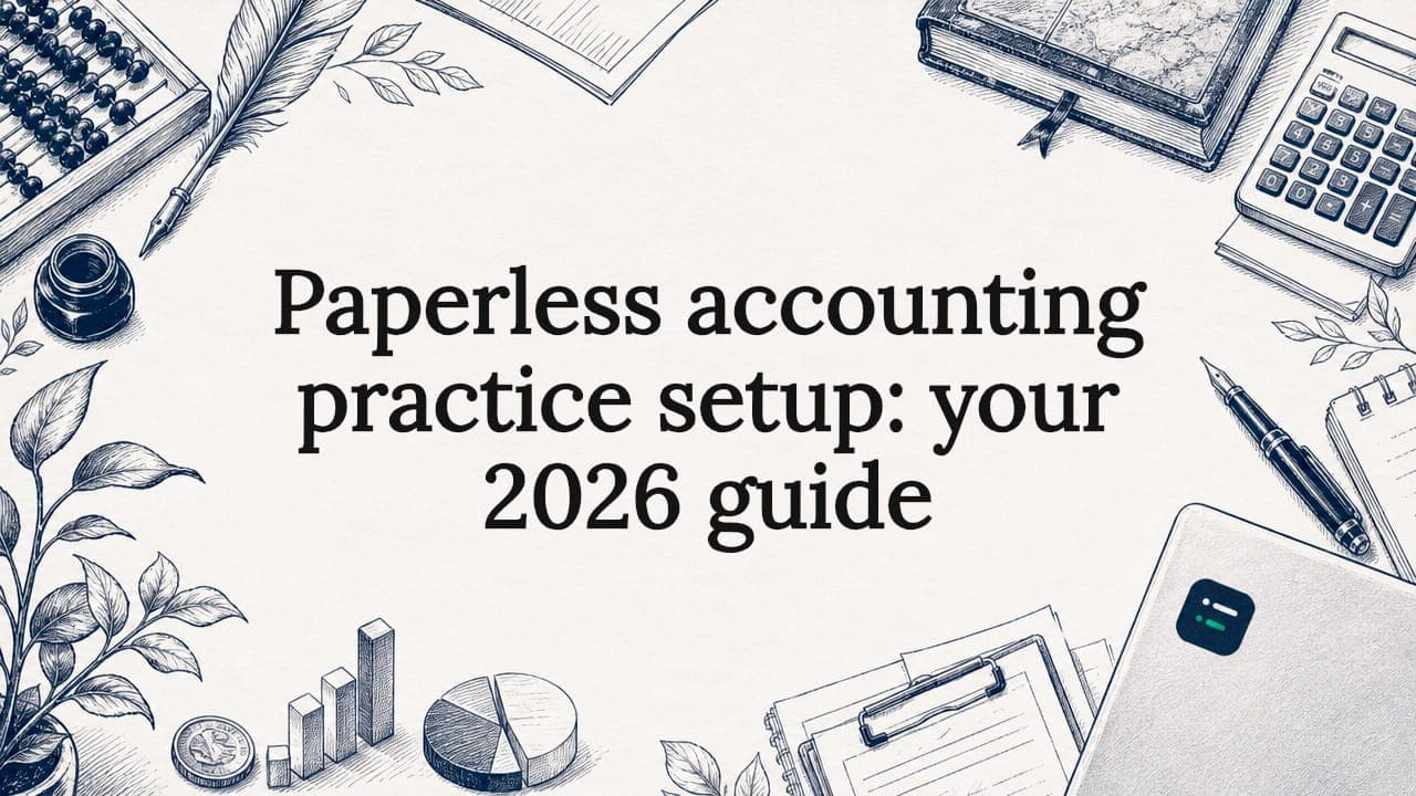 Paperless accounting practice setup: your 2026 guide