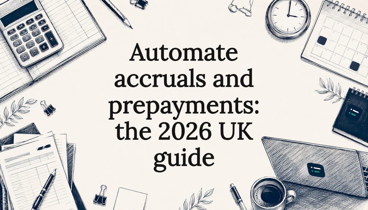 Automate accruals and prepayments: the 2026 UK guide