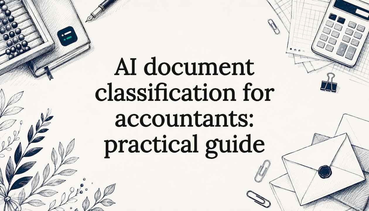 AI document classification for accountants: practical guide