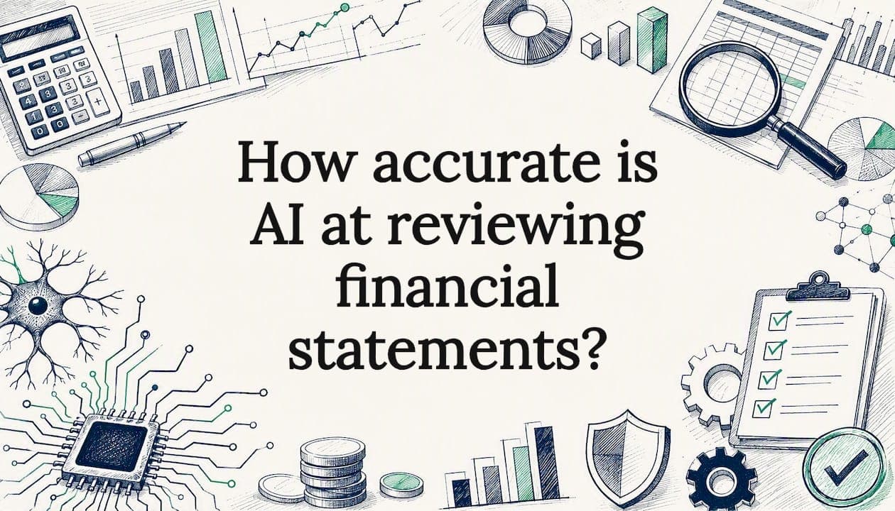 How accurate is AI at reviewing financial statements?