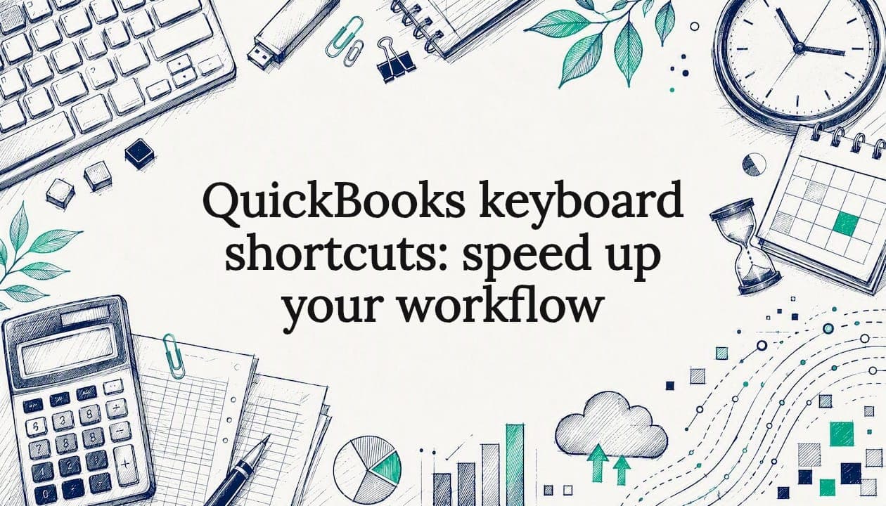 QuickBooks keyboard shortcuts: speed up your workflow