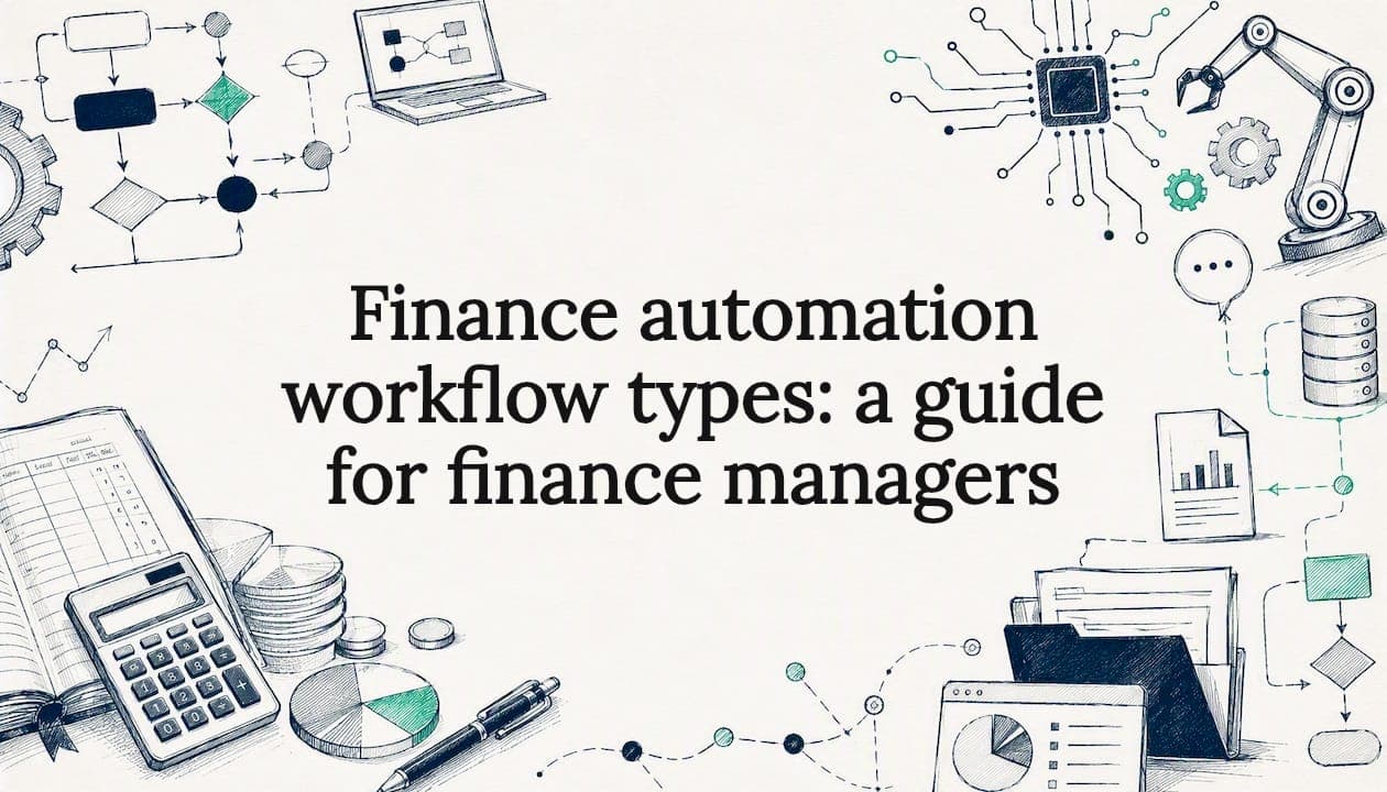 Finance automation workflow types: a guide for finance managers