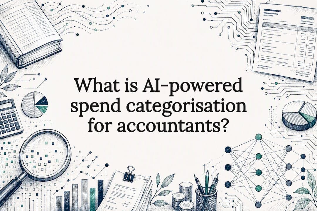 What is AI-powered spend categorisation for accountants?