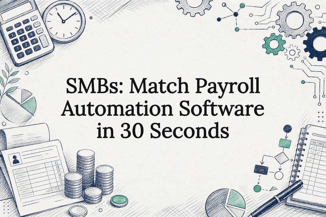 SMBs: Match Payroll Automation Software in 30 Seconds