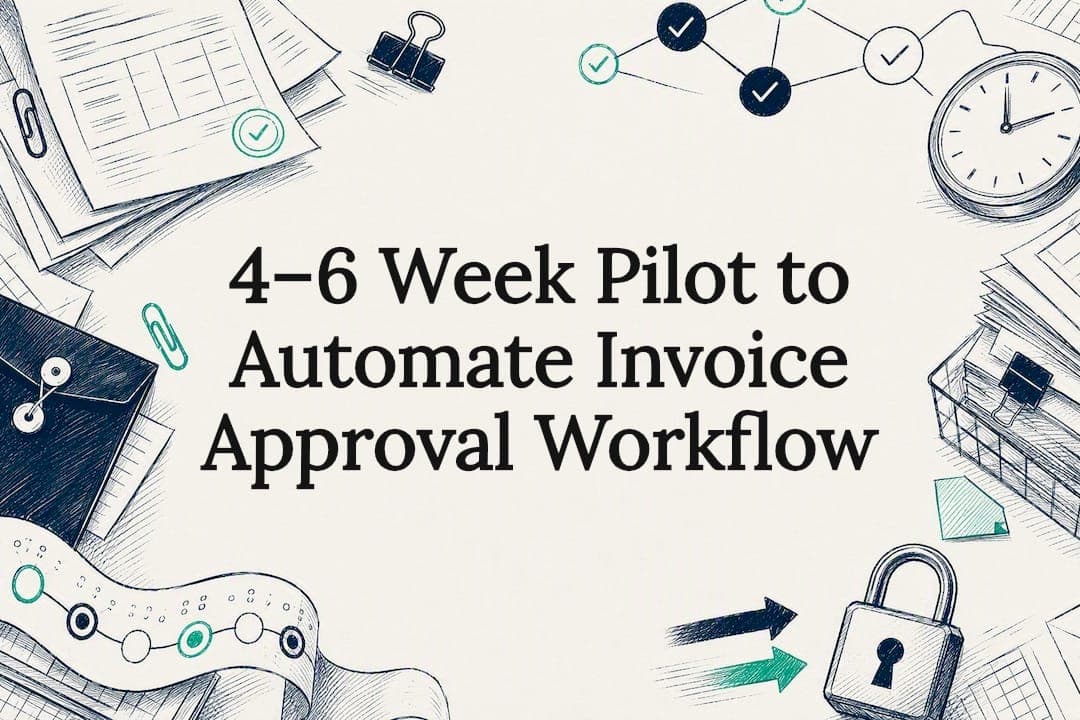 4–6 Week Pilot to Automate Invoice Approval Workflow